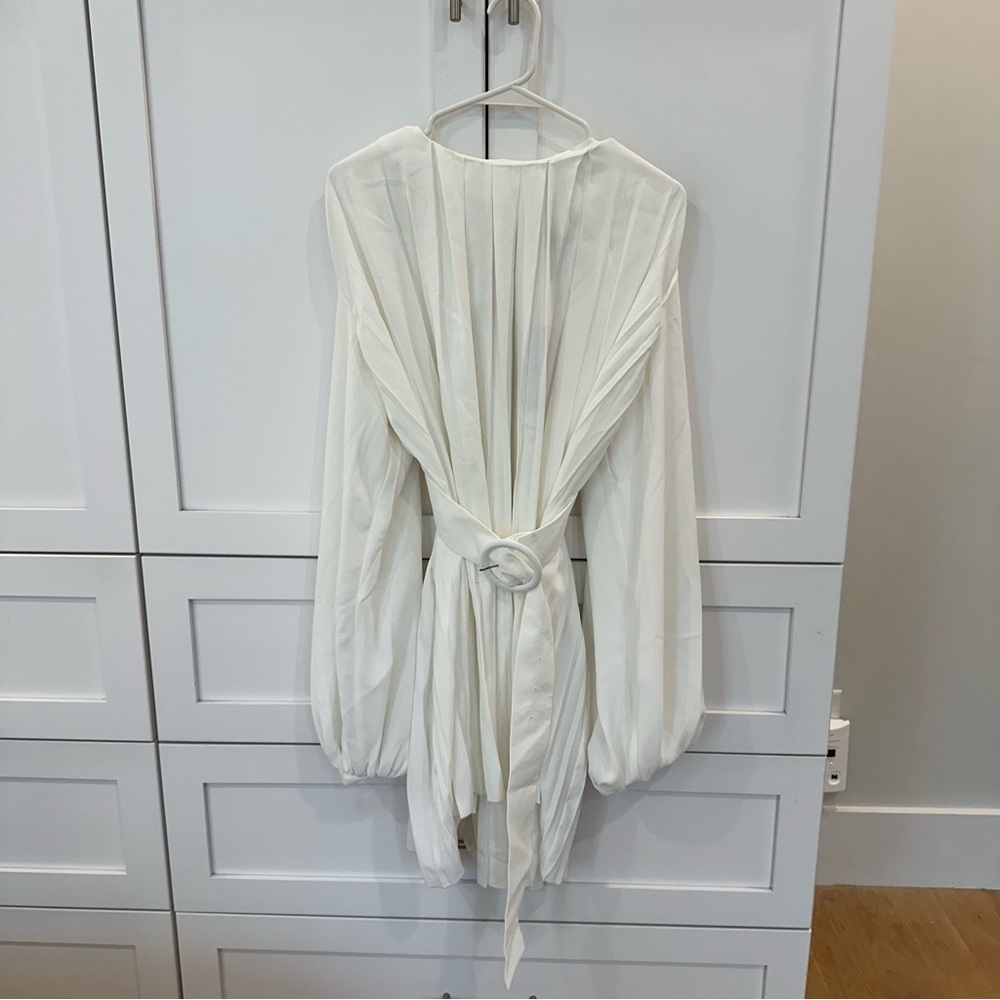 NA-KD White Elegant Dress